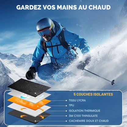 Gants thermiques et tactiles