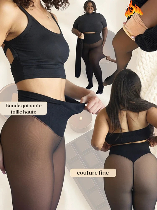 Collant polaire ultra-sculptant