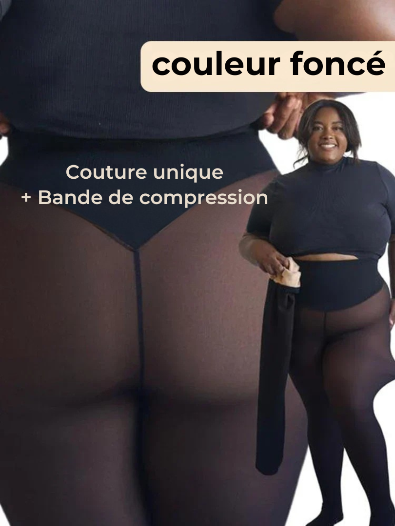 Collant polaire ultra-sculptant