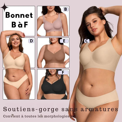 Soutien-gorge sans armatures couvrant