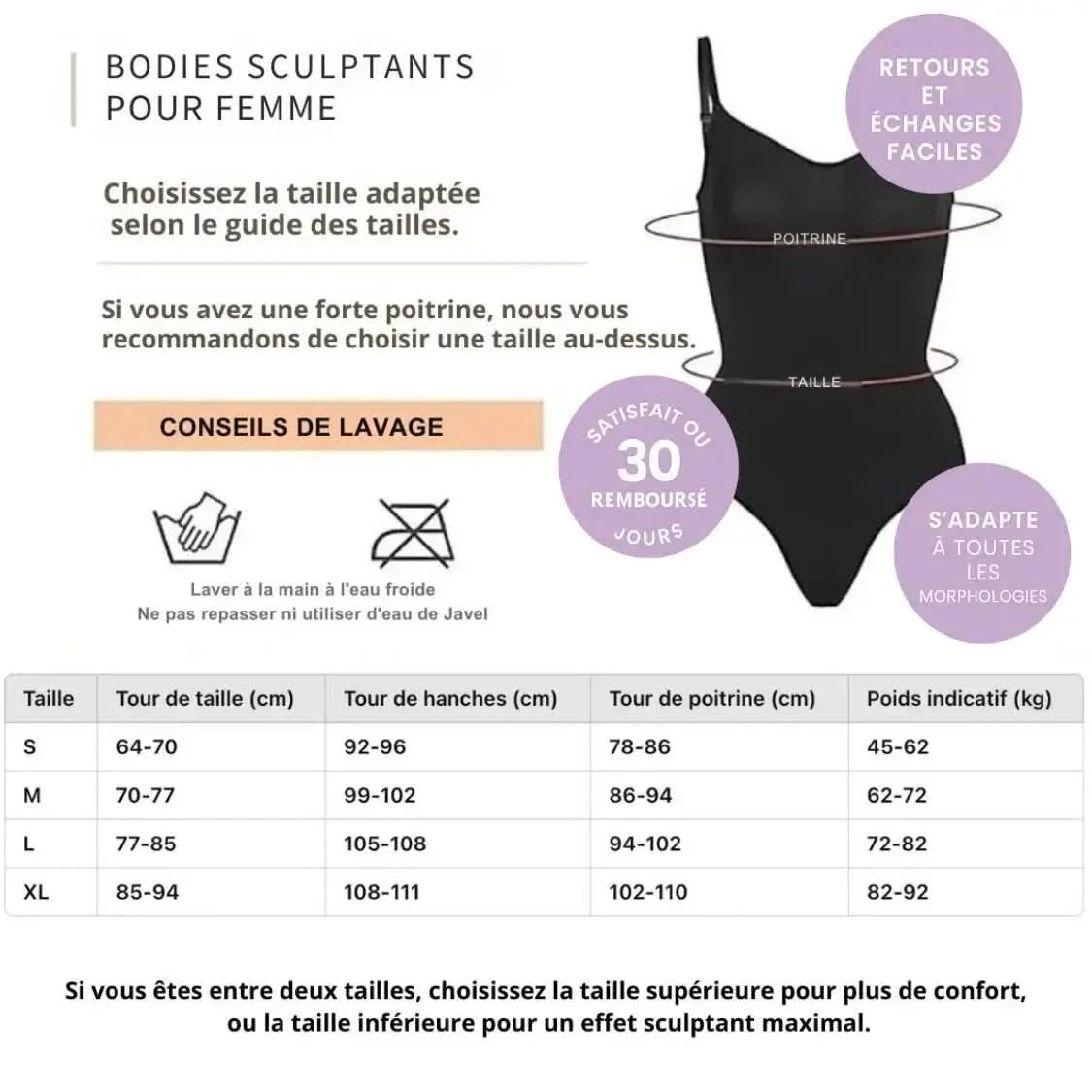 Body culotte ultra - sculptant - NovaVibe FR